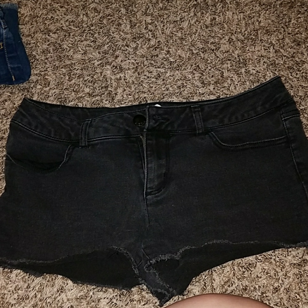 Black shorts